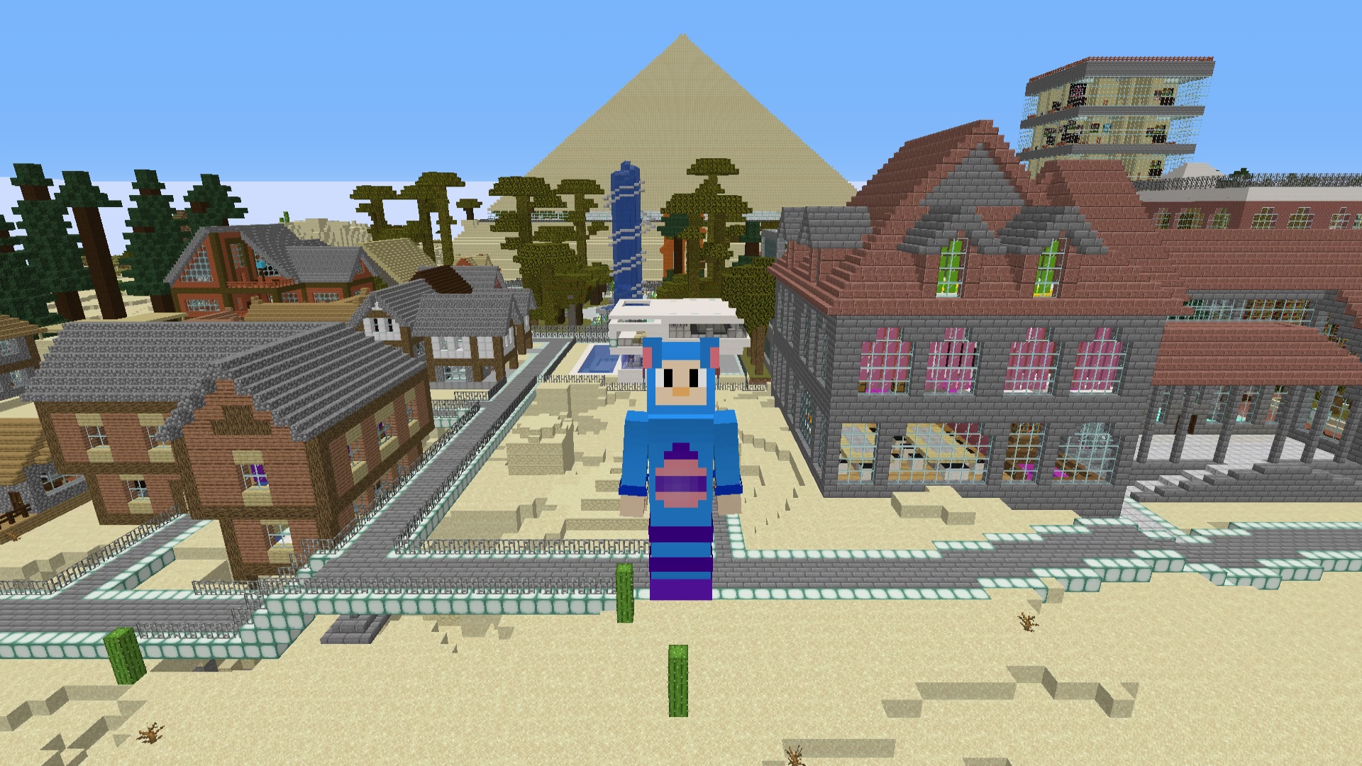 vídeo de minecraft cantando