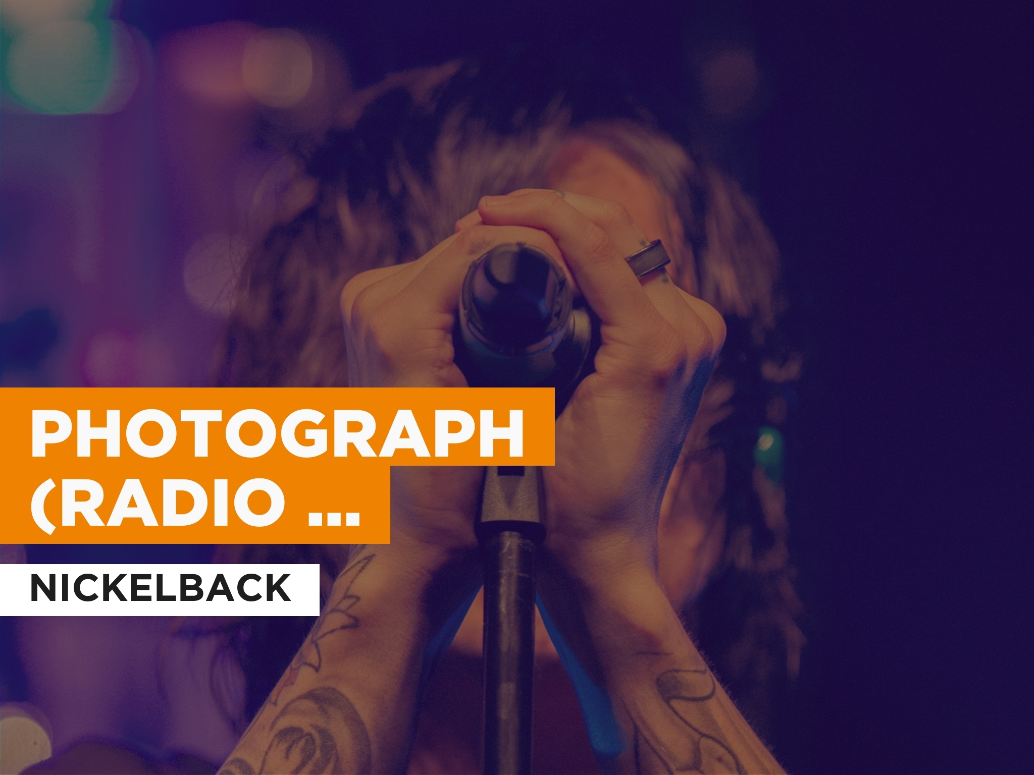 Prime Video Photograph (Radio Version) in the Style of Nickelback