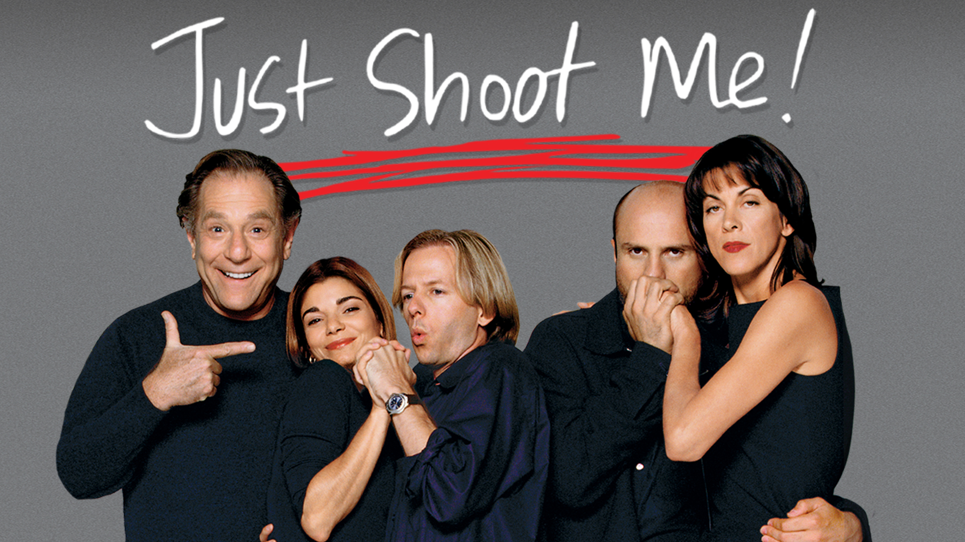 View of Just Shoot Me Cast