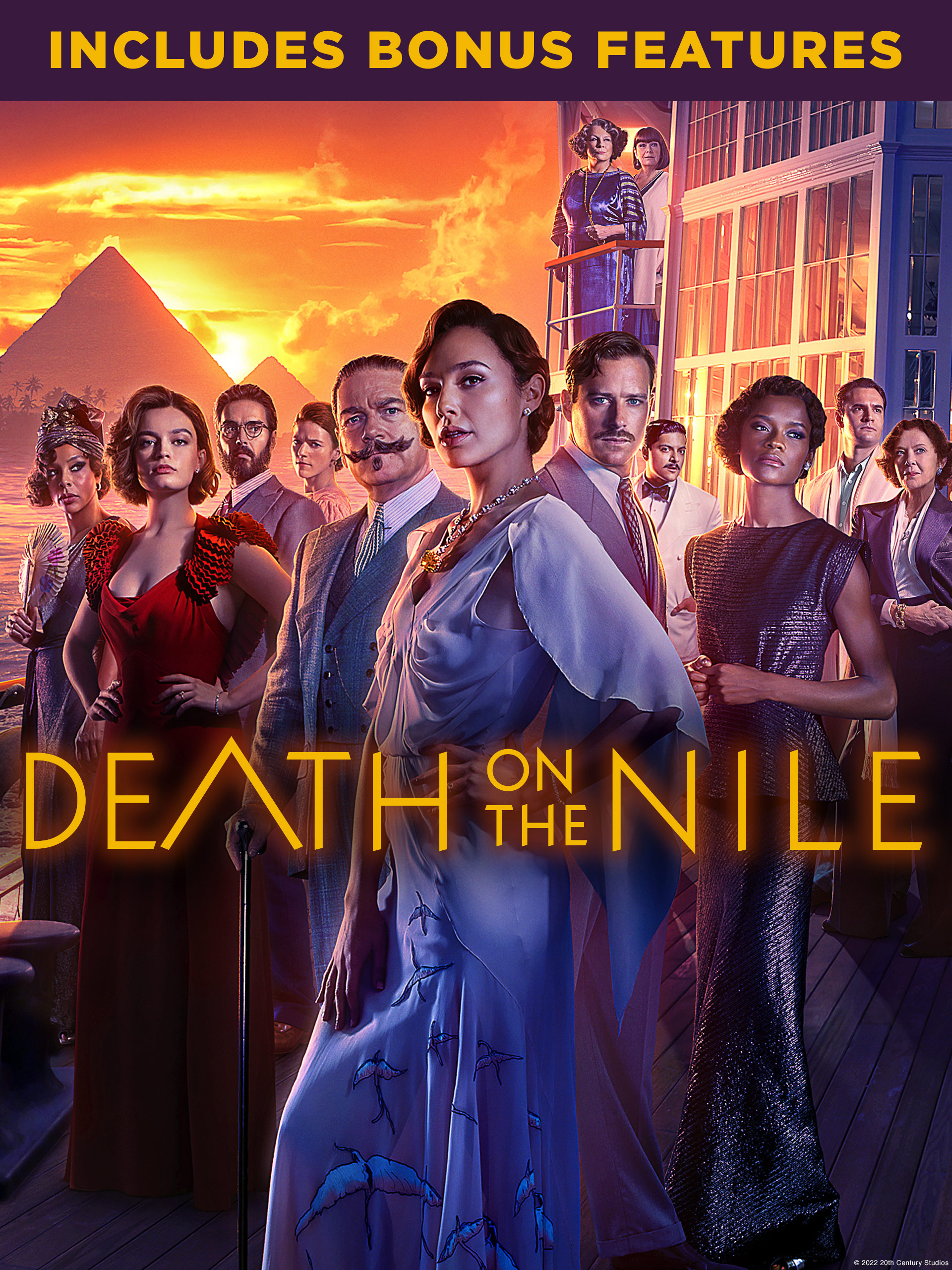 Prime Video: Death on the Nile (2022) (with Bonus Features)