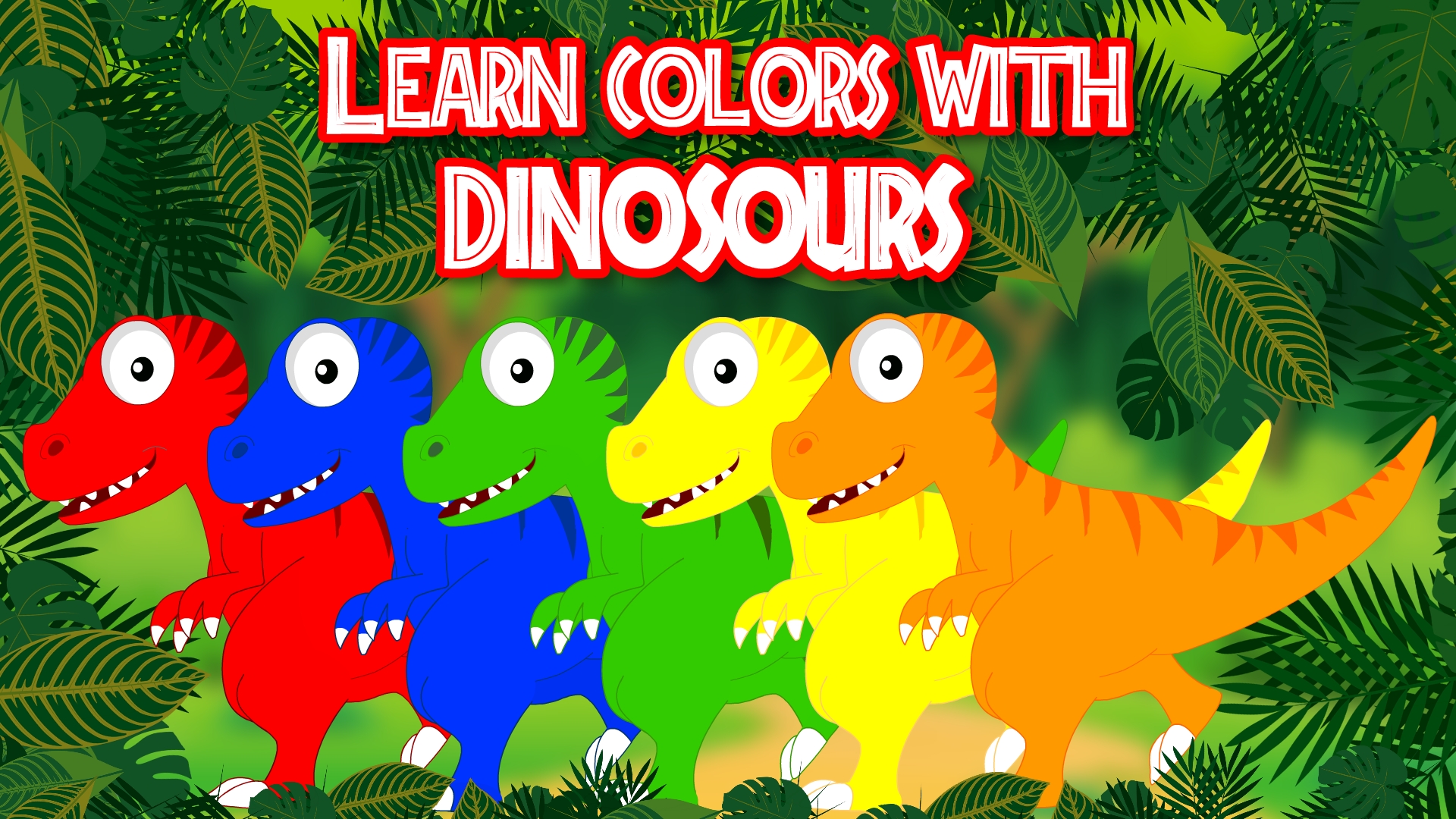 Watch Learn Colors With Dinosaurs | Prime Video