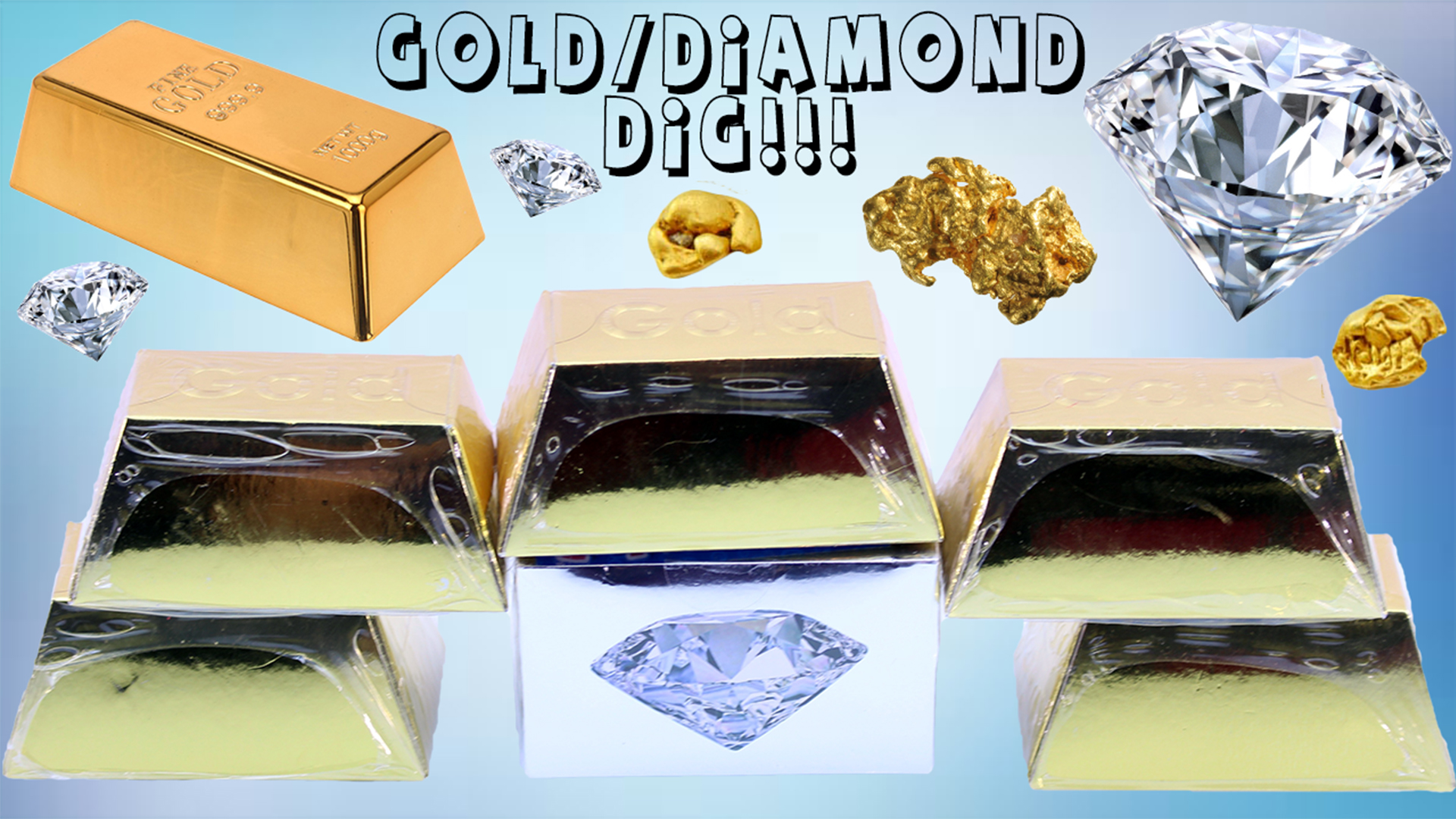 Amazon.co.jp Gold & Diamond DIG IT Digging for Gold and Diamonds