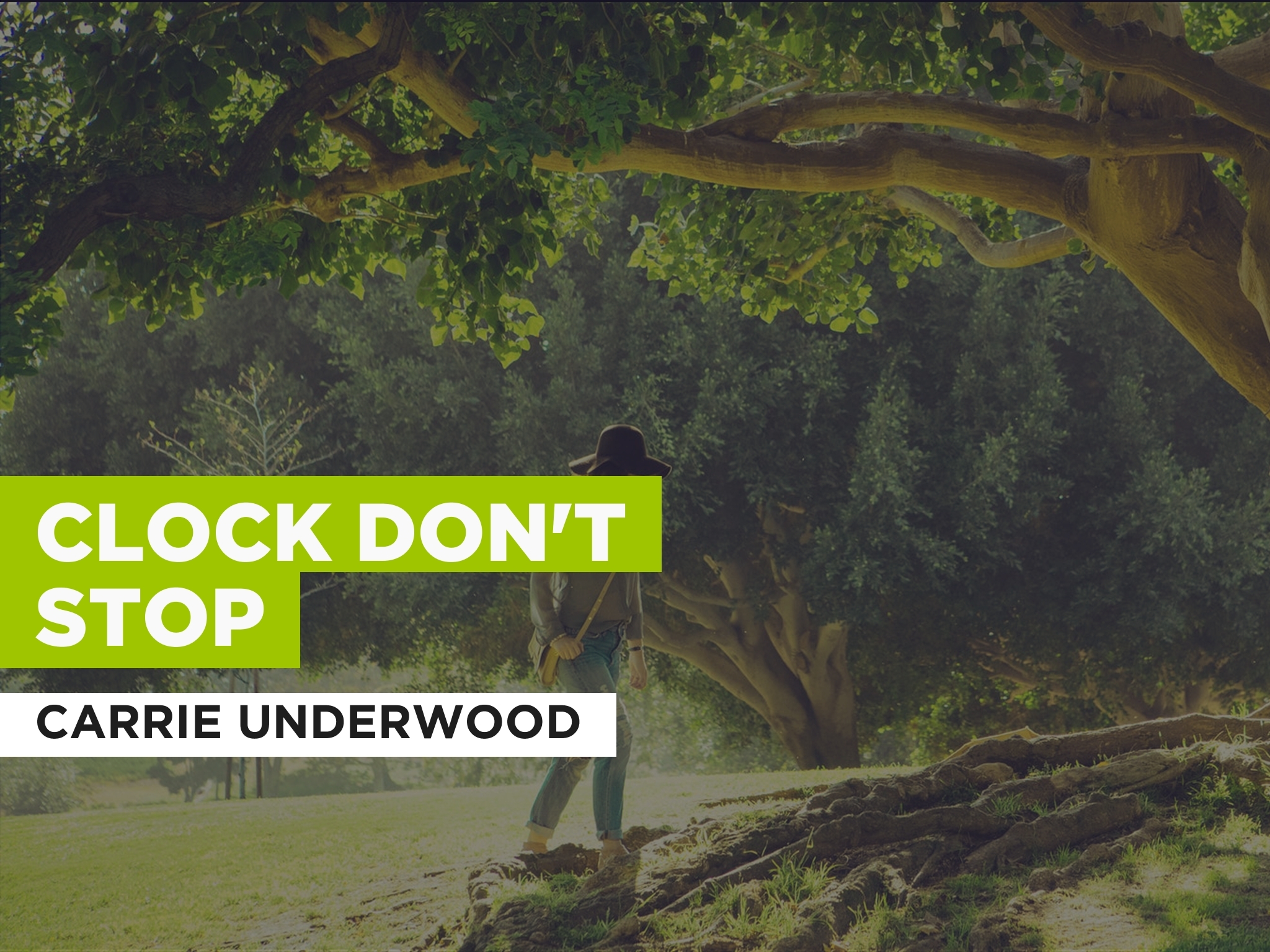 Prime Video Clock Don't Stop in the Style of Carrie Underwood