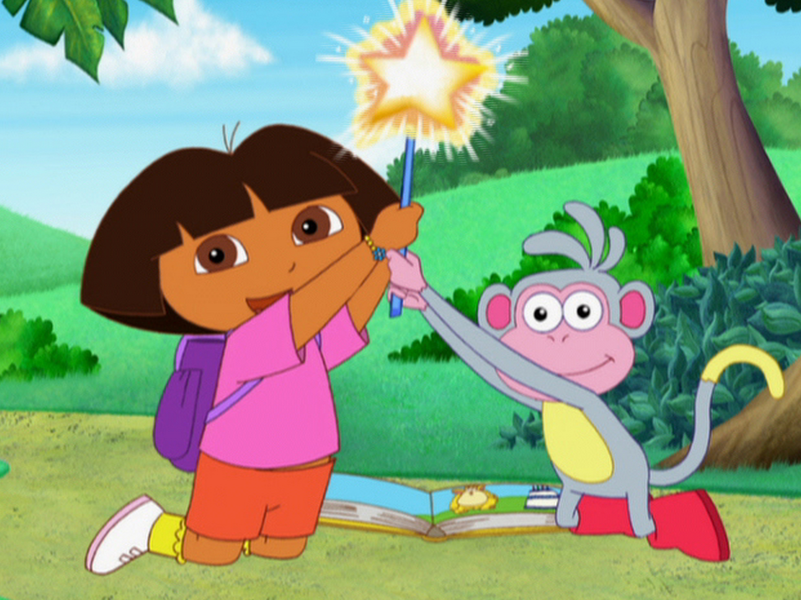 dora the explorer the backpack parade