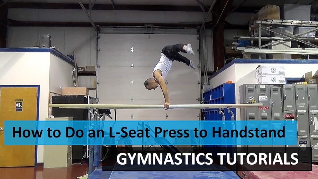 Watch How to Do an LSeat Press to Handstand Gymnastics Tutorials