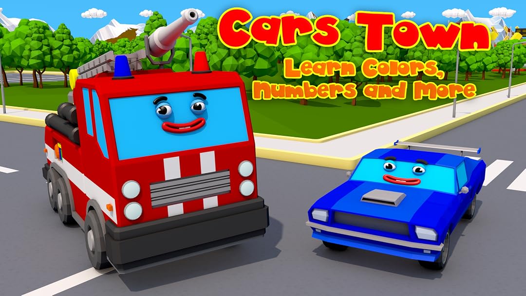 Watch Cars Town Learn Colors, Numbers and More Prime Video
