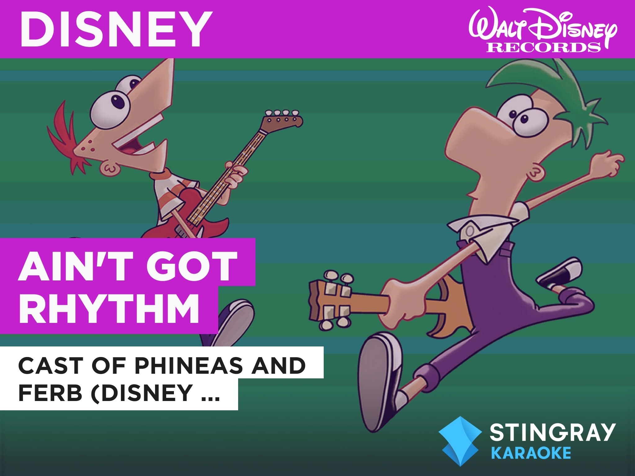 Prime Video Ain't Got Rhythm in the Style of Cast of Phineas and Ferb