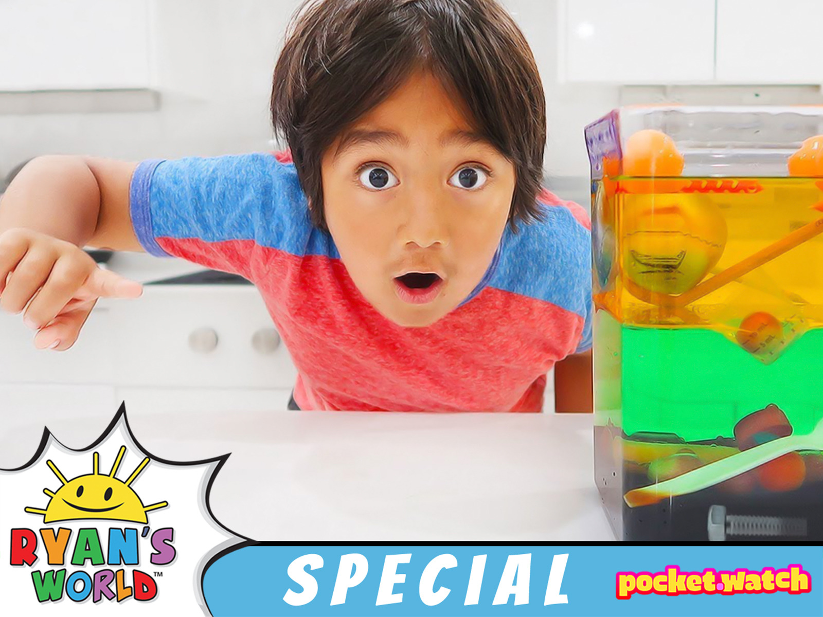 Prime Video Ryan's World Specials presented by pocket.watch
