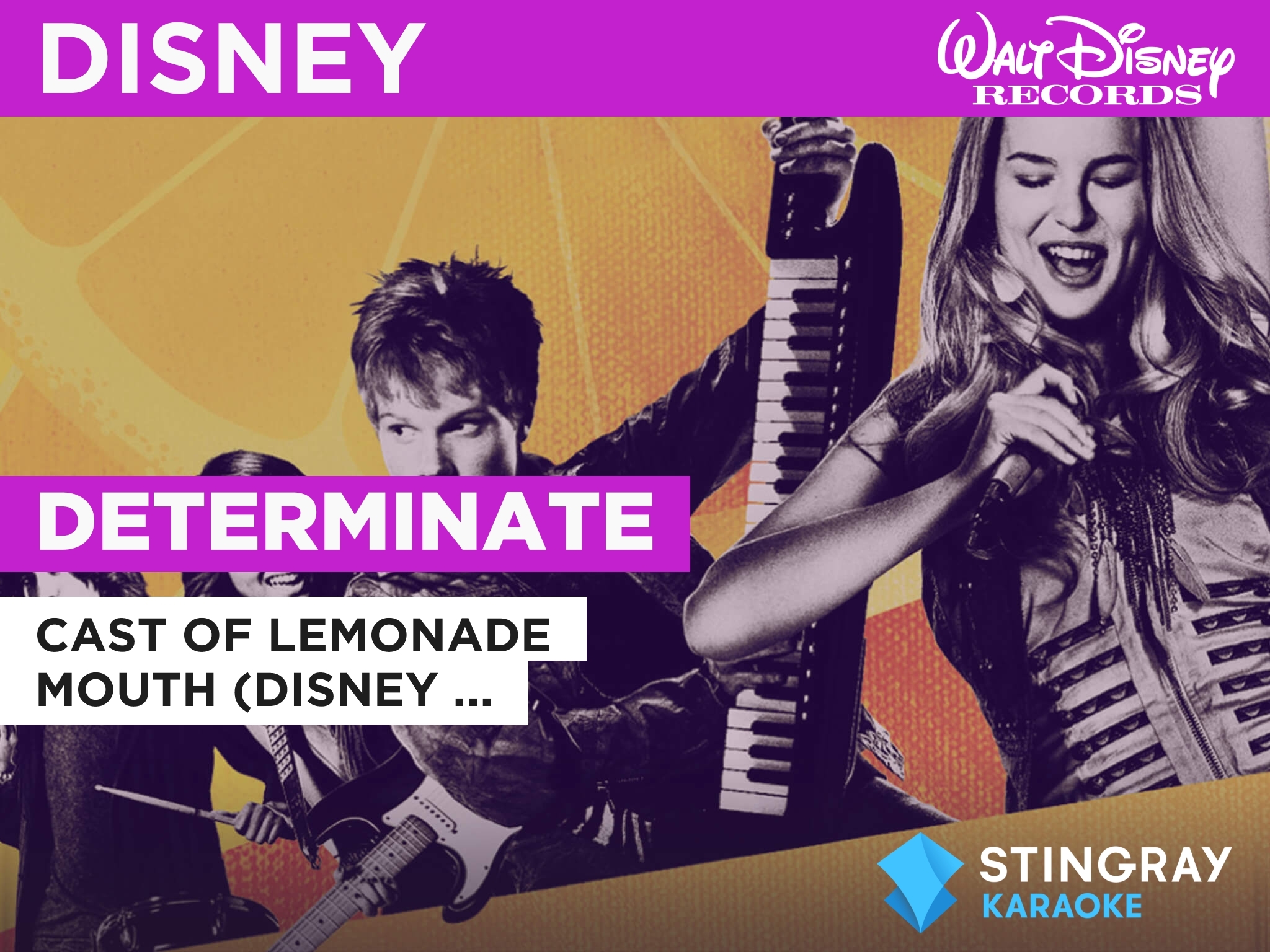 Prime Video Determinate in the Style of Cast of Lemonade Mouth (Disney
