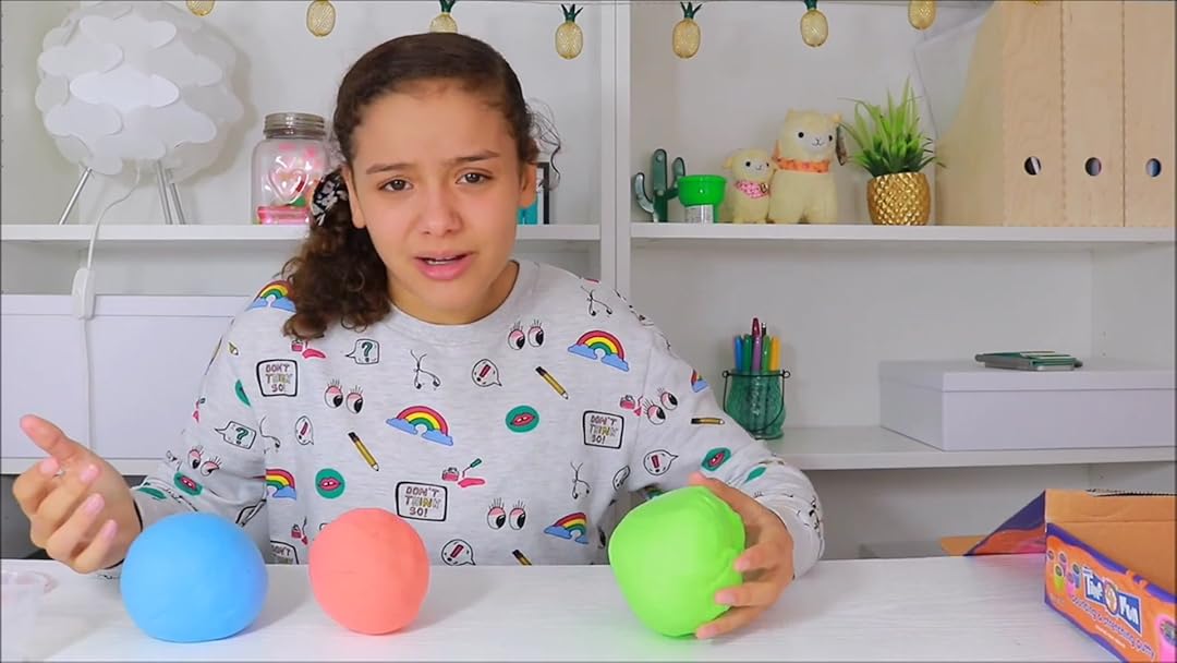 How to Make a Giant Putty Slime Bouncy Ball Toy Ambi C