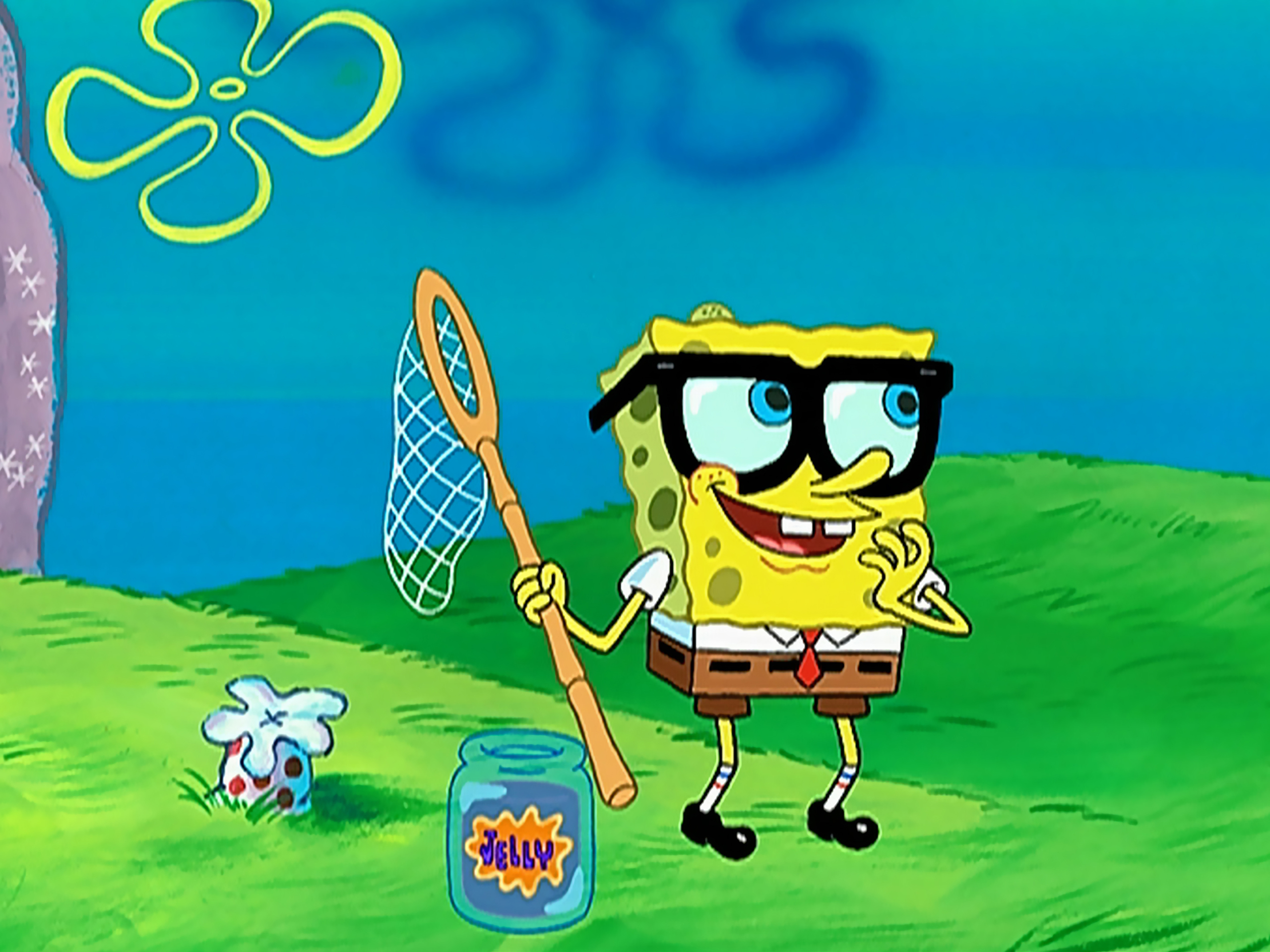 Spongebob Jellyfishing Glasses Spongebob Jellyfishing Glasses
