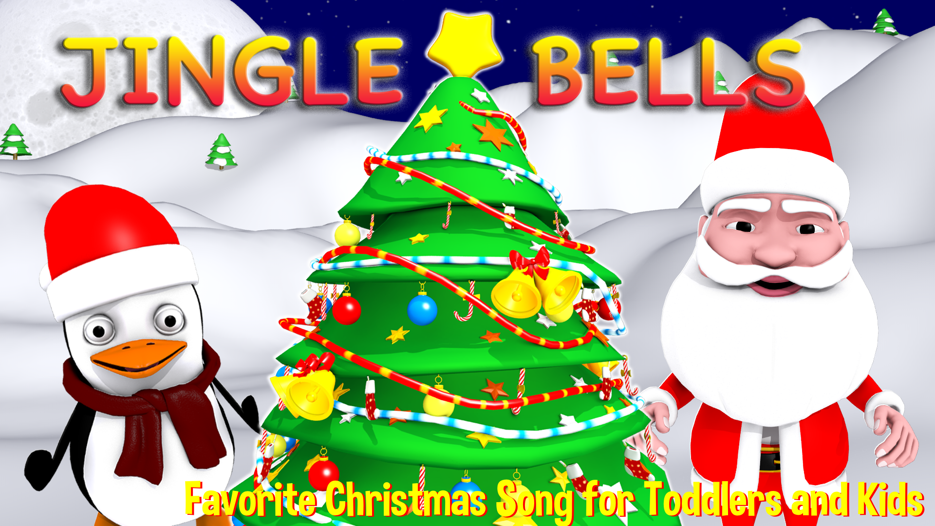 Watch Jingle Bells Favorite Christmas Song for Toddlers and Kids