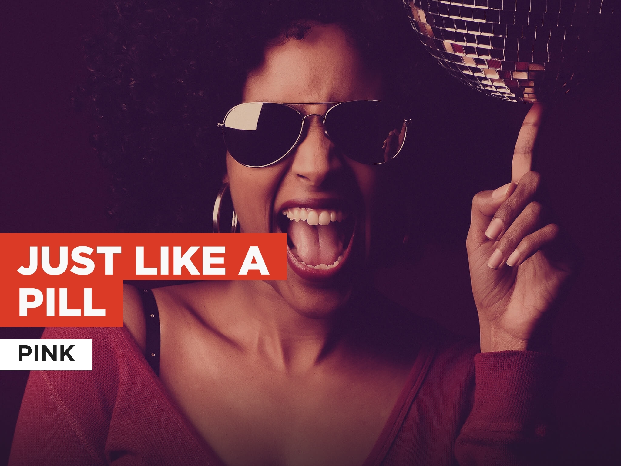 Prime Video Just Like A Pill in the Style of Pink