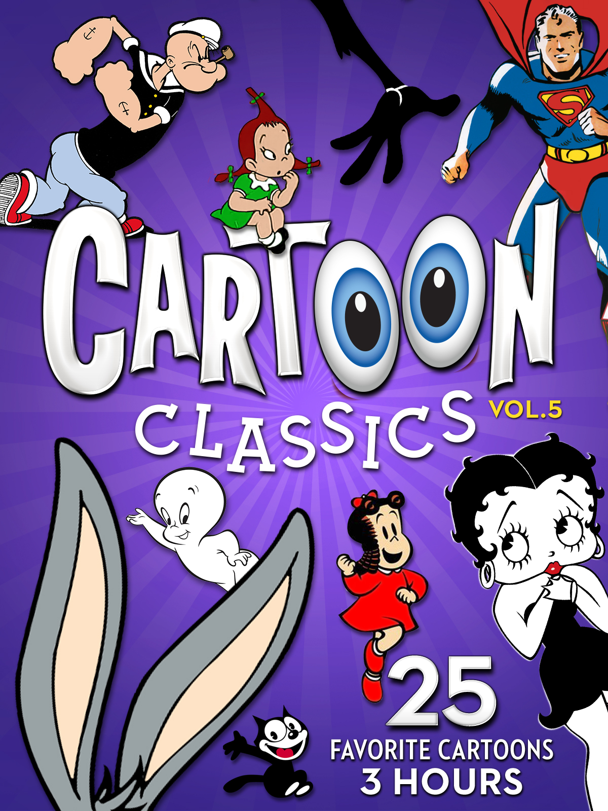 Prime Video Cartoon Classics Vol. 5 25 Favorite Cartoons 3 Hours