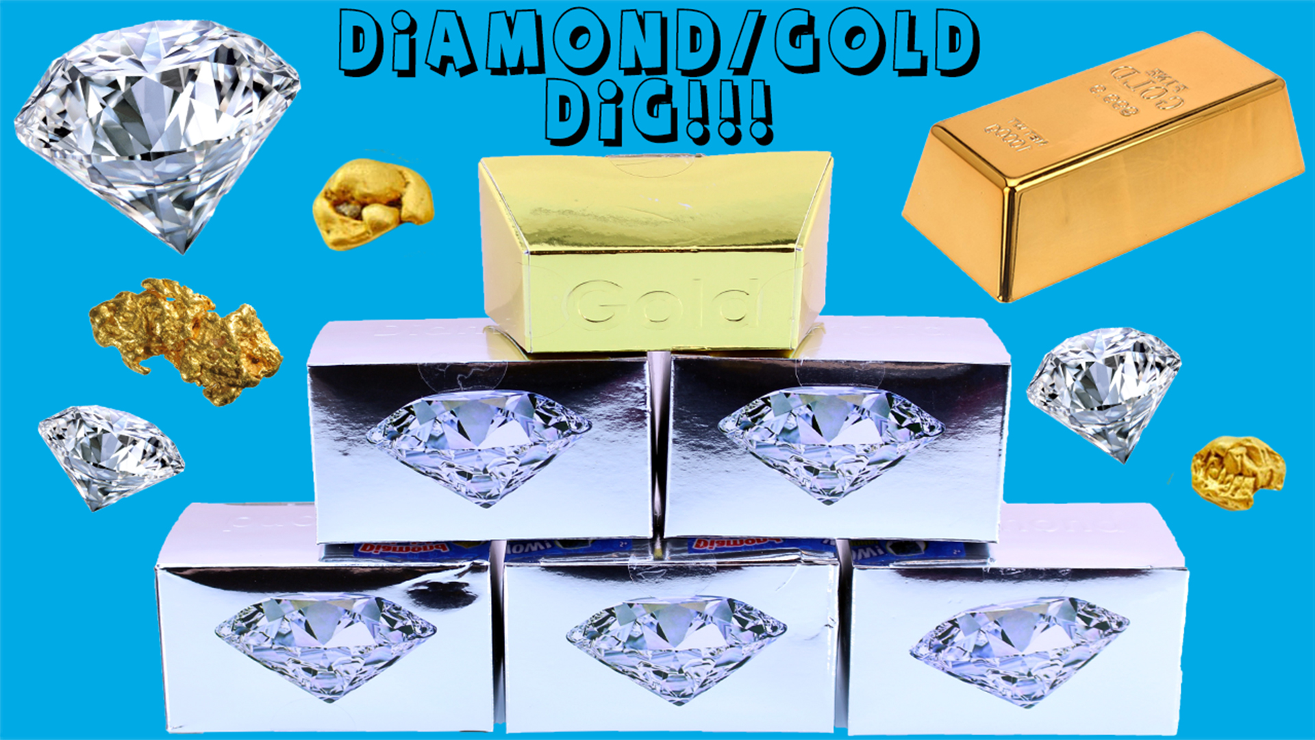 Amazon.co.jp Diamond & Gold DIG IT Digging for Diamonds and Gold