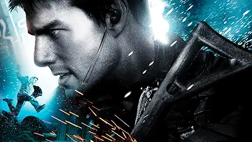 Tom Cruise as Ethan Hunt in action from the J.J. Abrams Mission Impossible III game.