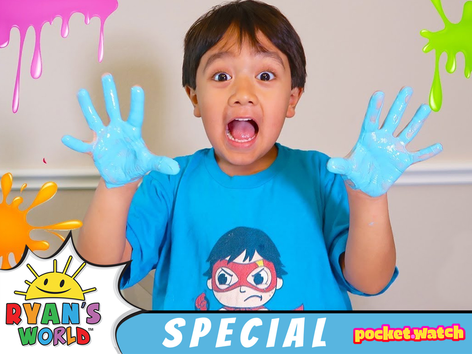 Prime Video Ryan's World Specials presented by pocket.watch