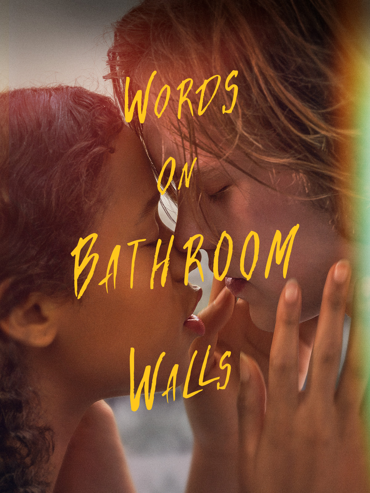 Prime Video Words on Bathroom Walls