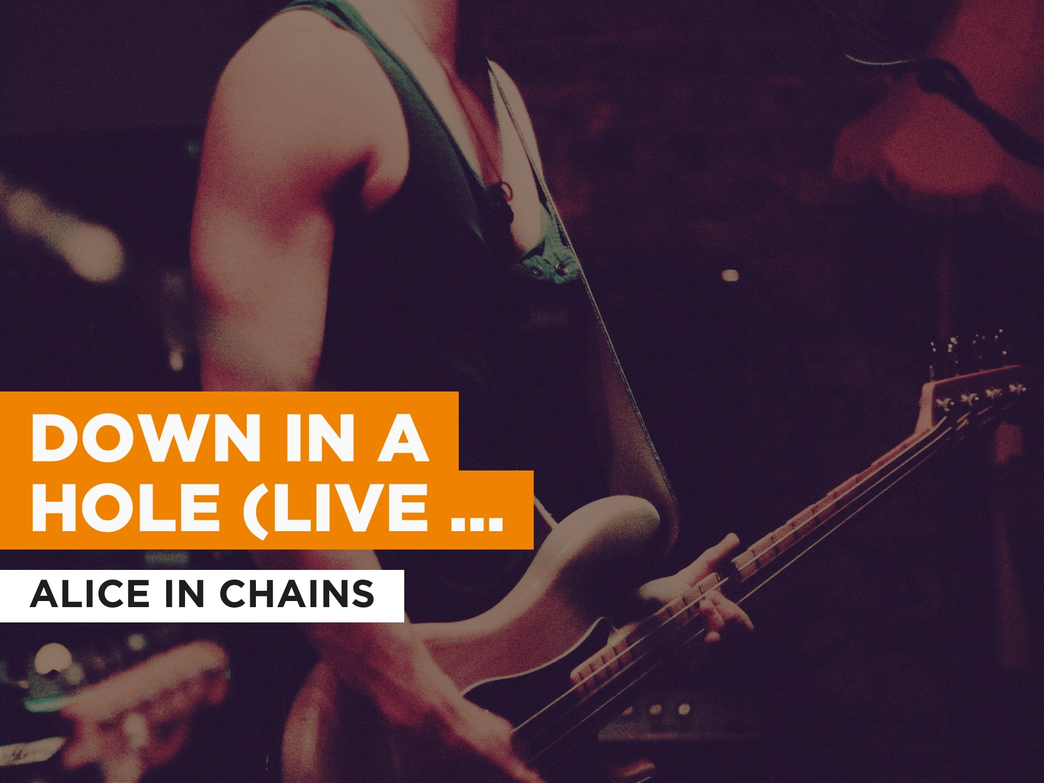 Prime Video Down In A Hole (Live MTV Unplugged) in the Style of Alice