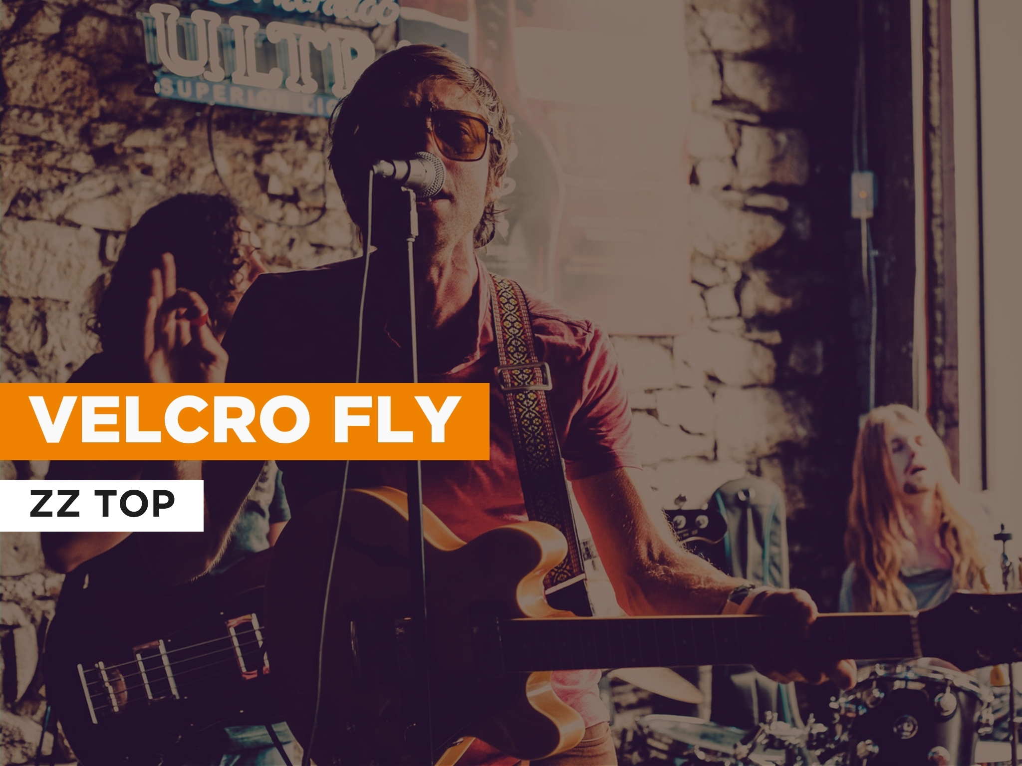 Prime Video Velcro Fly in the Style of ZZ Top