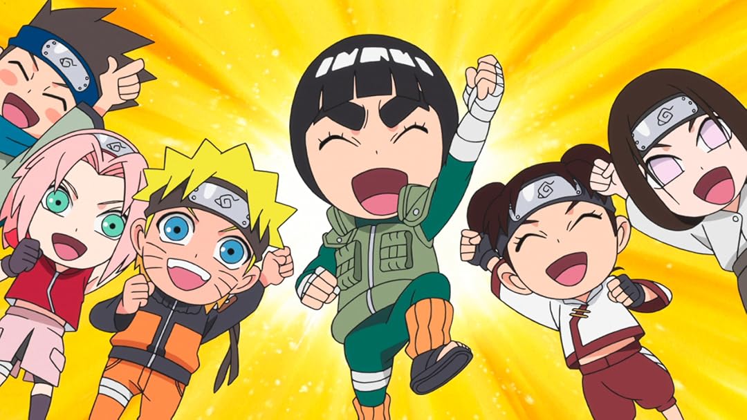 Prime Video Naruto Spin Off Rock Lee Seine Ninja Kumpels