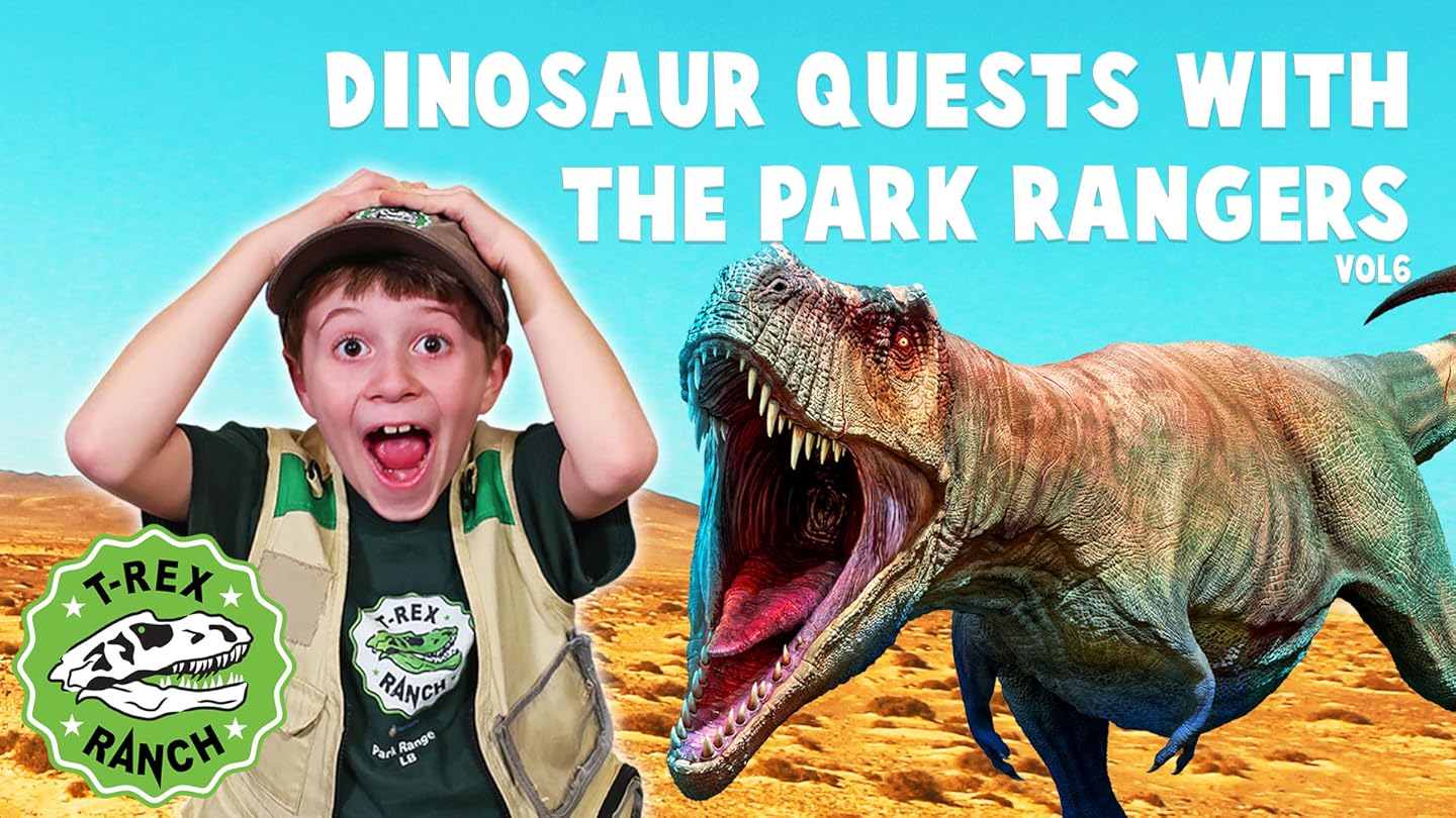 Prime Video Dinosaur Quests with The Park Rangers by TRex Ranch