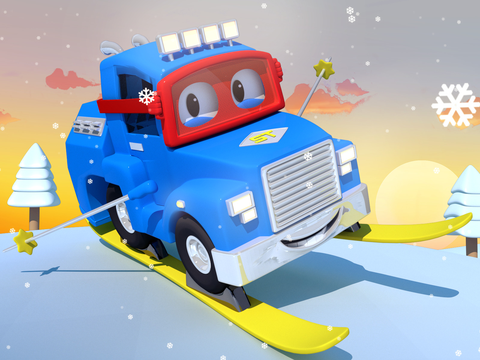 Dessin Animé Voiture Qui Se Transforme Prime Video: Carl le Super Camion