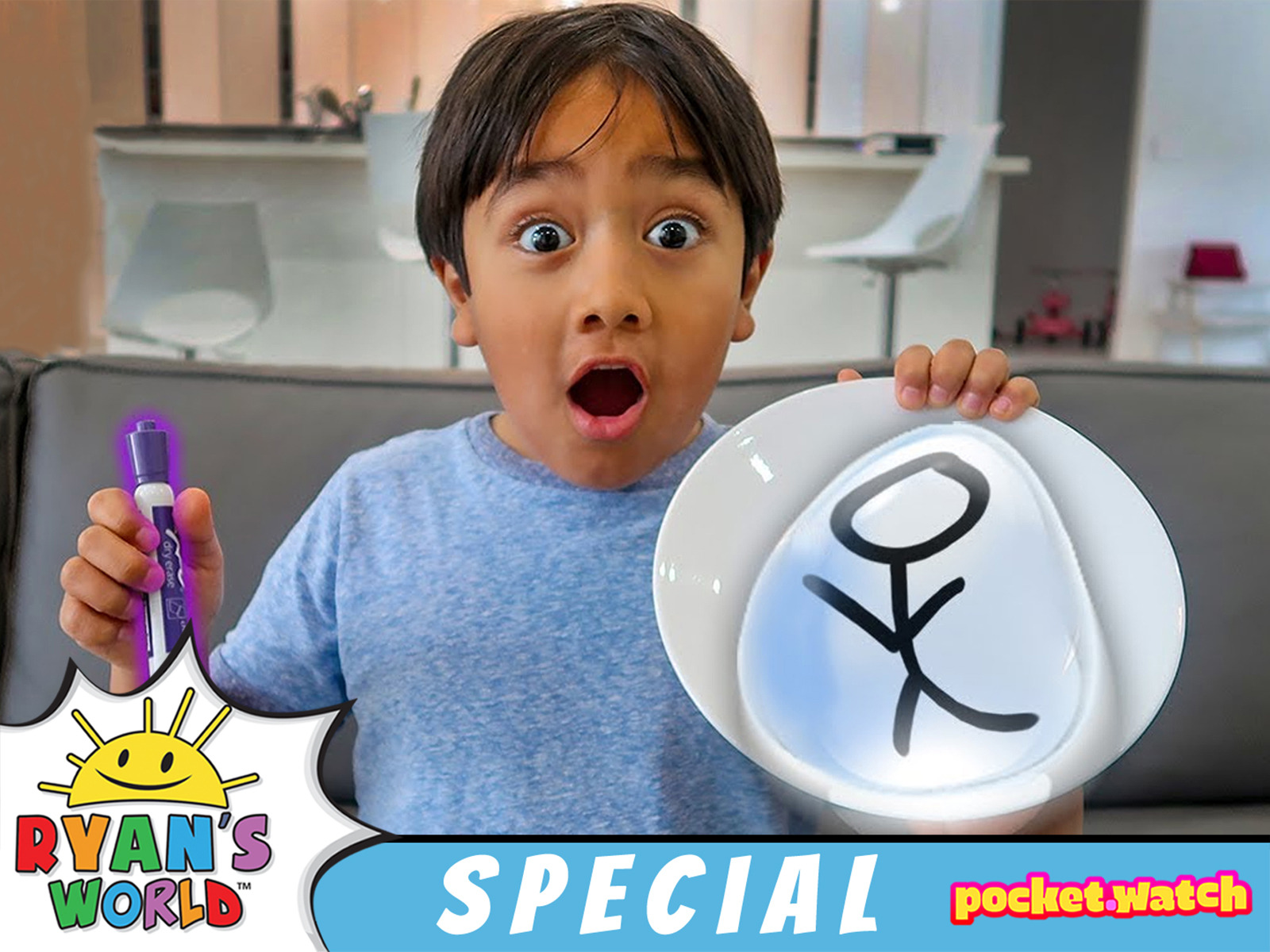 Prime Video Ryan's World Specials presented by pocket.watch