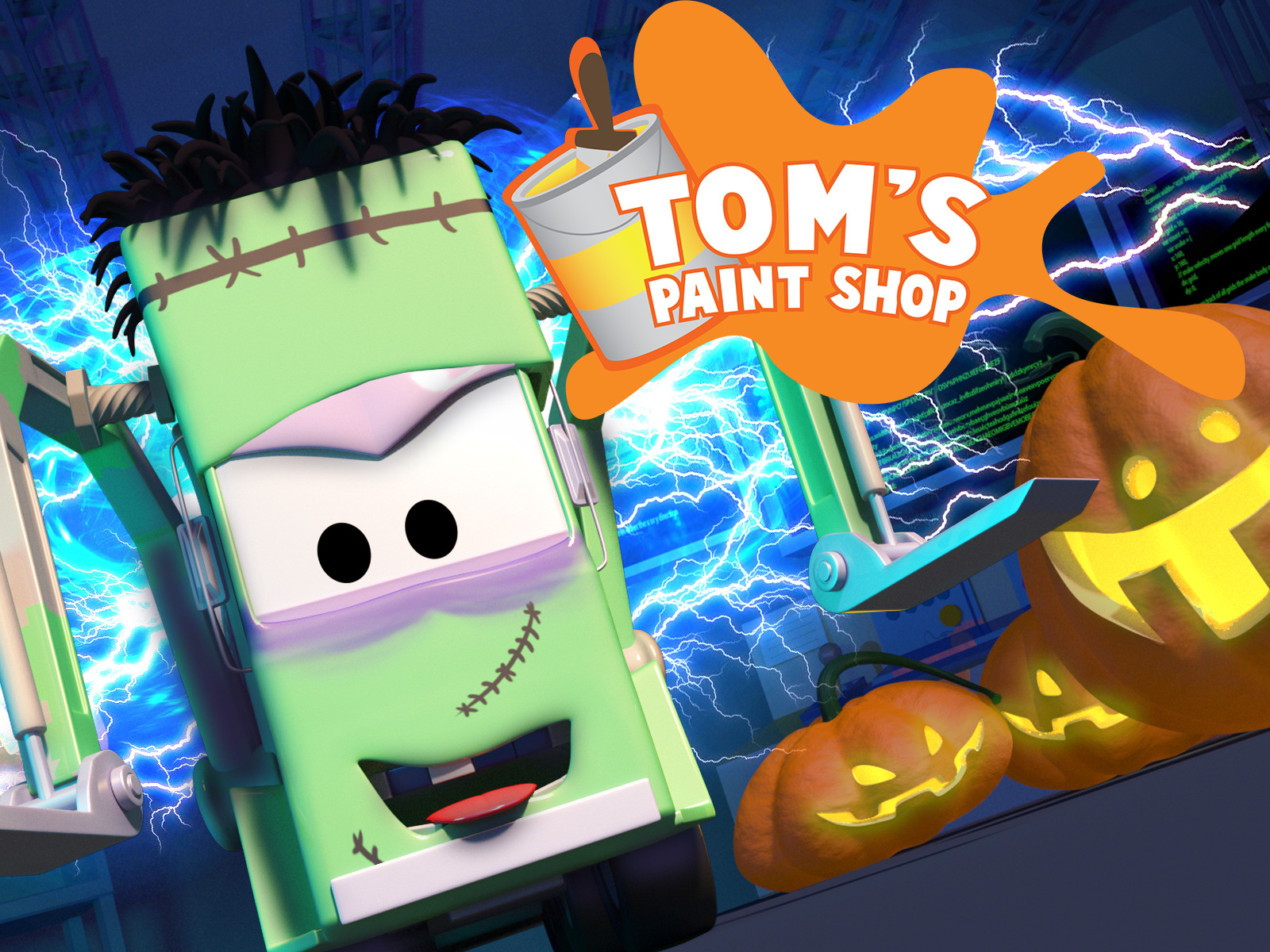 Prime Video Tom The Tow Truck's Paint Shop