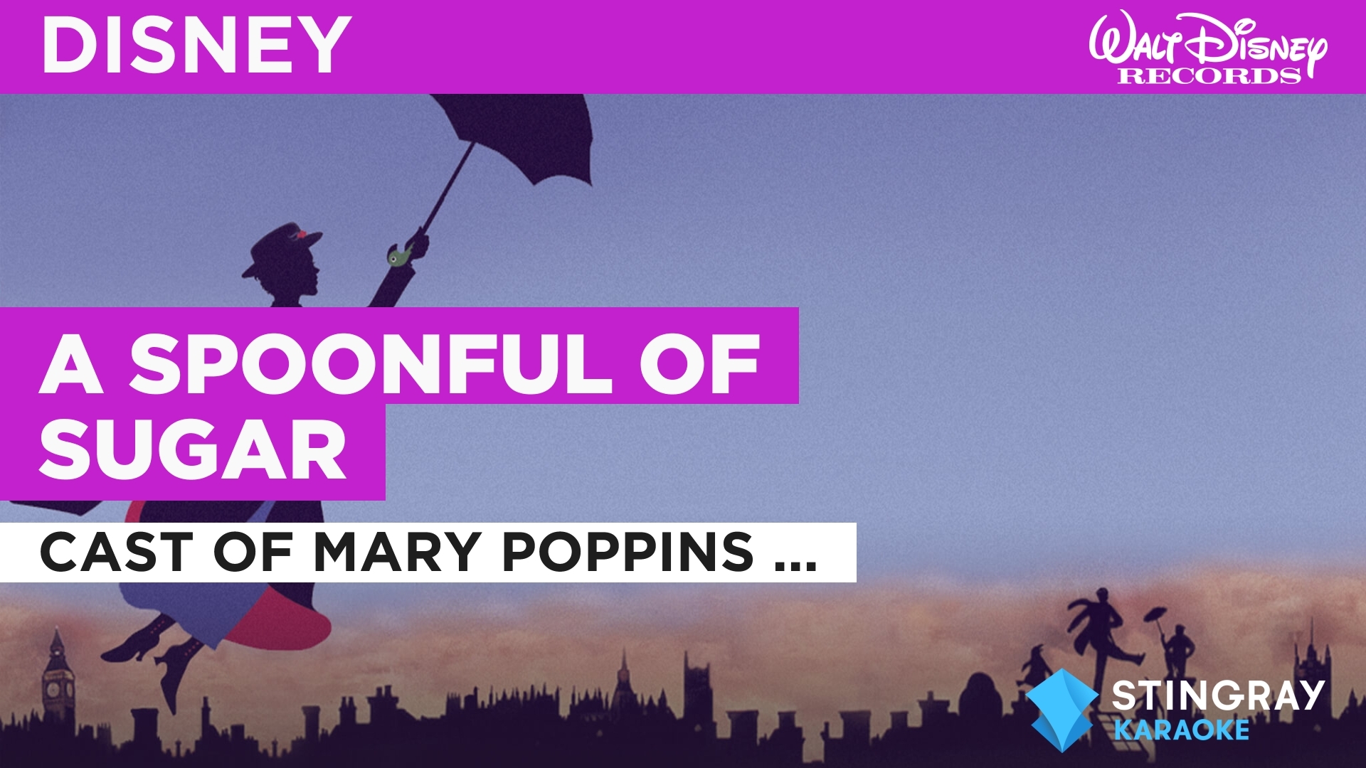 Prime Video A Spoonful Of Sugar in the Style of Cast of Mary Poppins