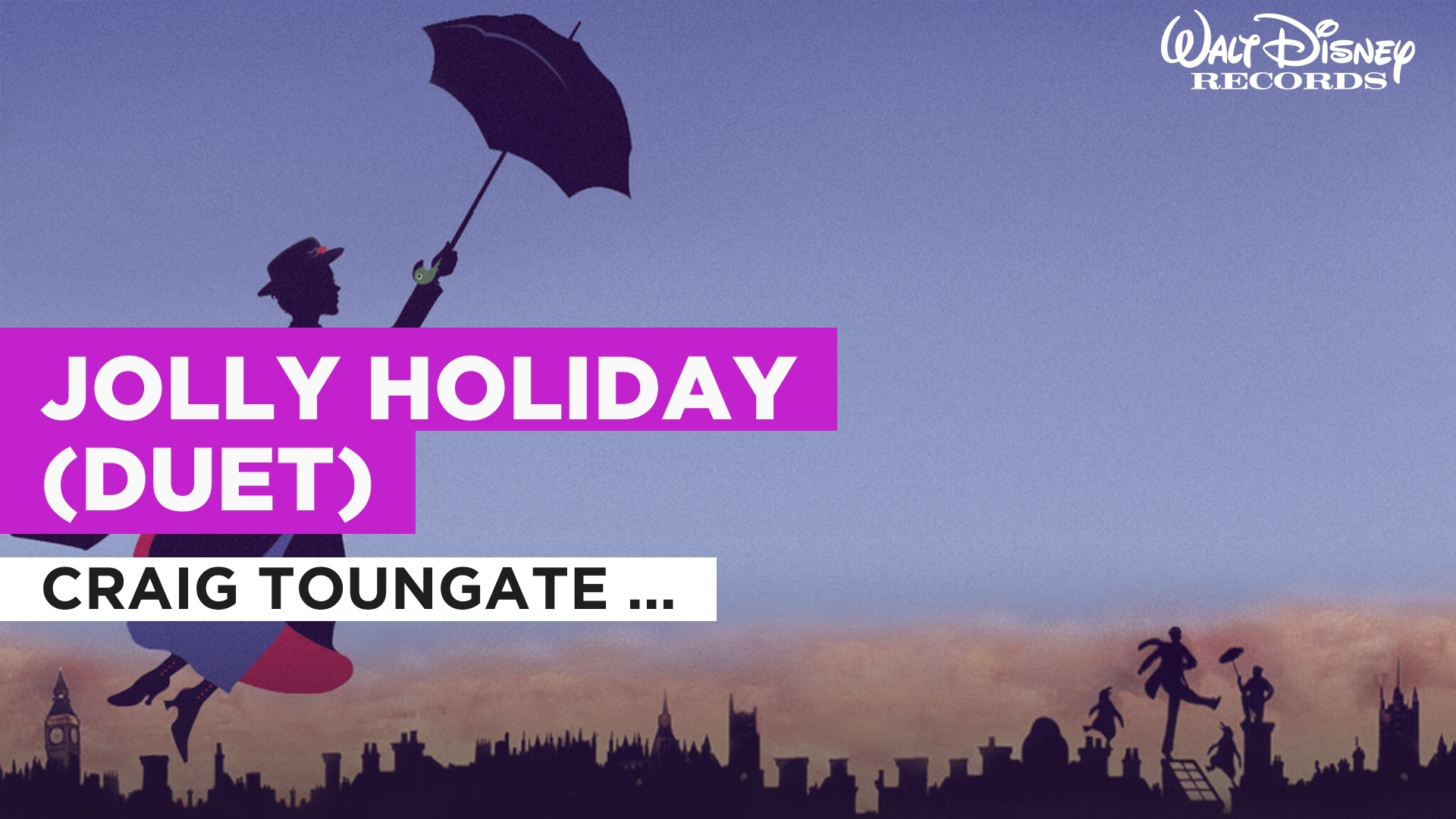 Prime Video Jolly Holiday (Duet) in the Style of Craig Toungate