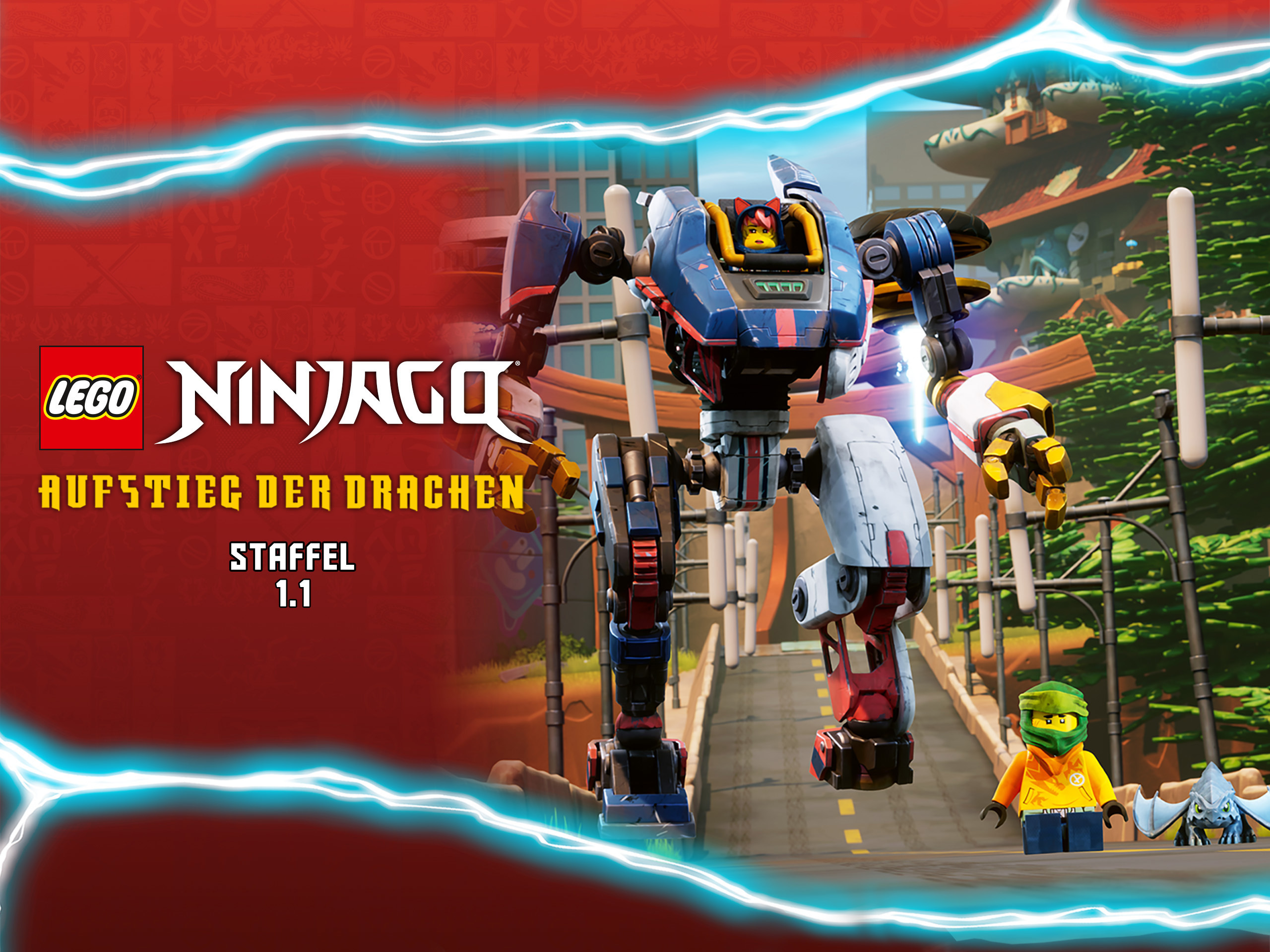 Prime Video LEGO Ninjago Aufstieg der Drachen, Staffel 1.1 Prime Video LEGO Ninjago Aufstieg der Drachen, Staffel 1.1
