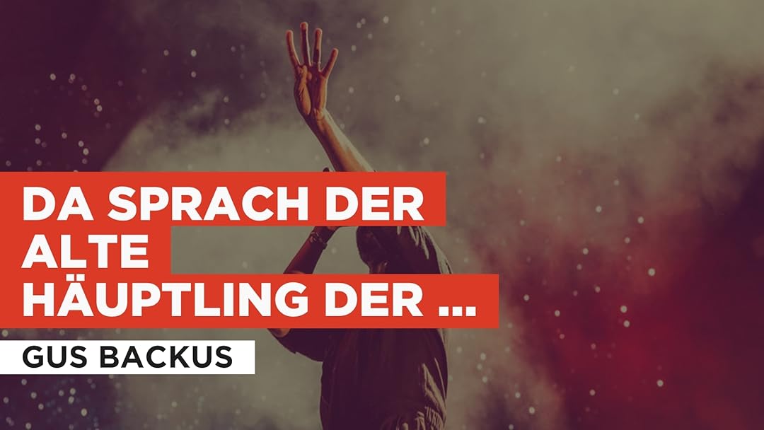 Prime Video Da sprach der alte Häuptling der Indianer in the Style of