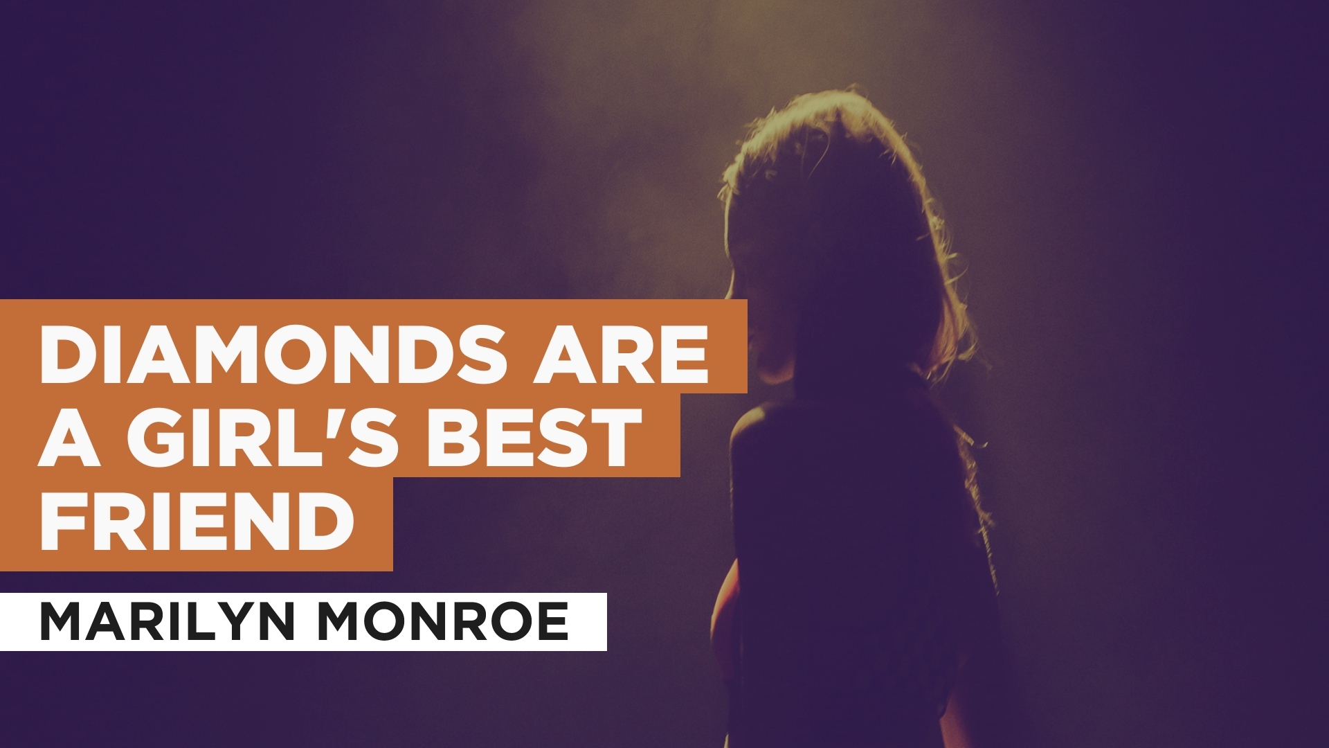 Prime Video Diamonds Are A Girl's Best Friend in the Style of Marilyn Monroe