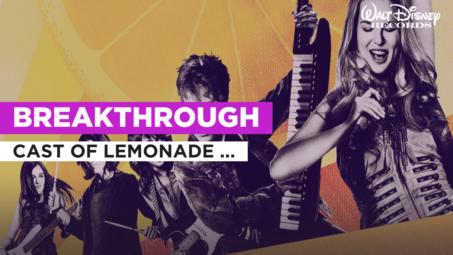 Prime Video Breakthrough in the Style of Cast of Lemonade Mouth