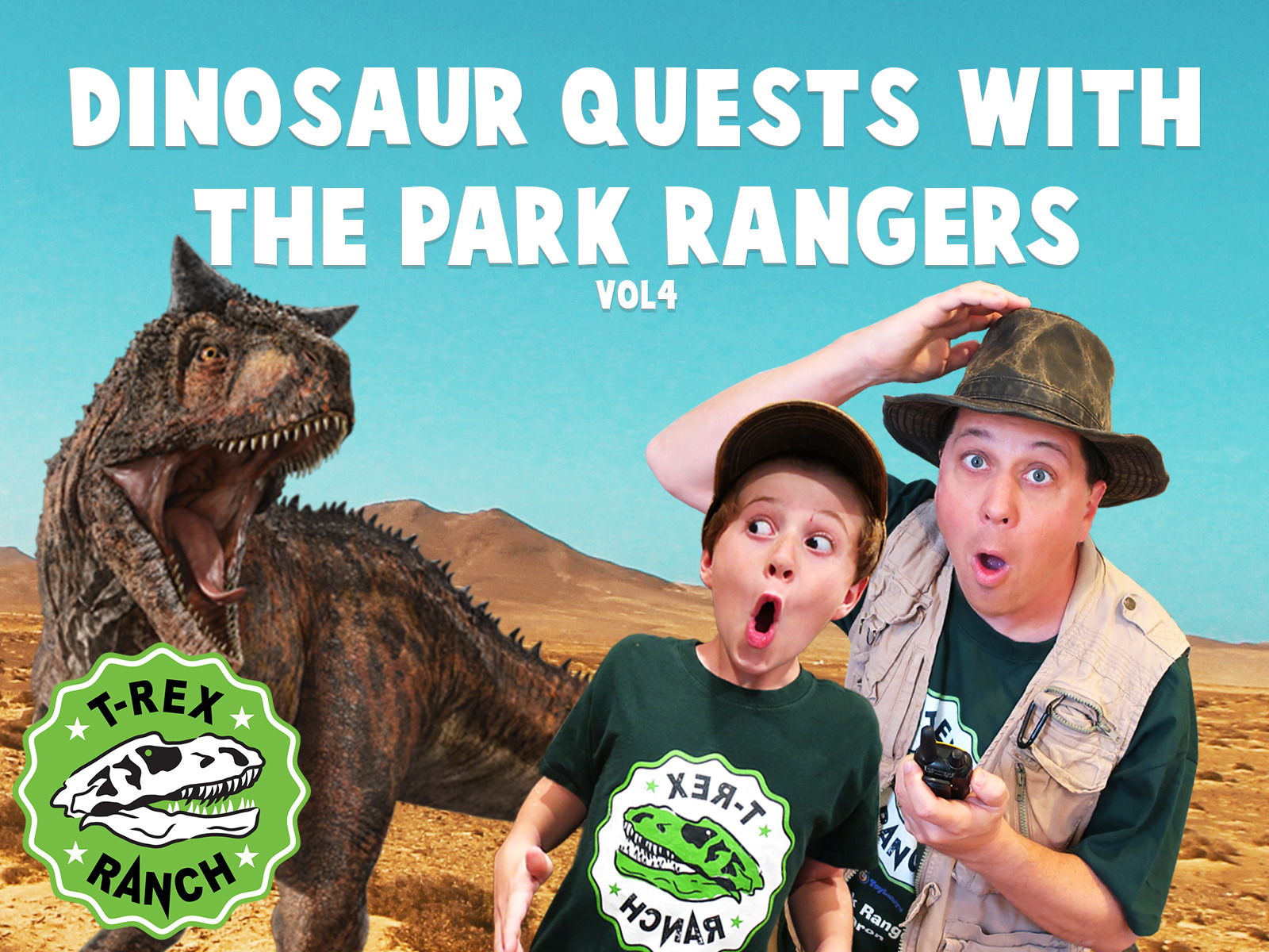 Prime Video Dinosaur Quests with The Park Rangers by TRex Ranch