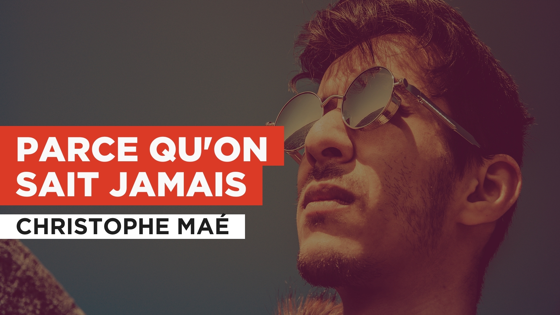 Prime Video Parce qu'on sait jamais in the Style of Christophe Maé Prime Video Parce qu'on sait jamais in the Style of Christophe Maé
