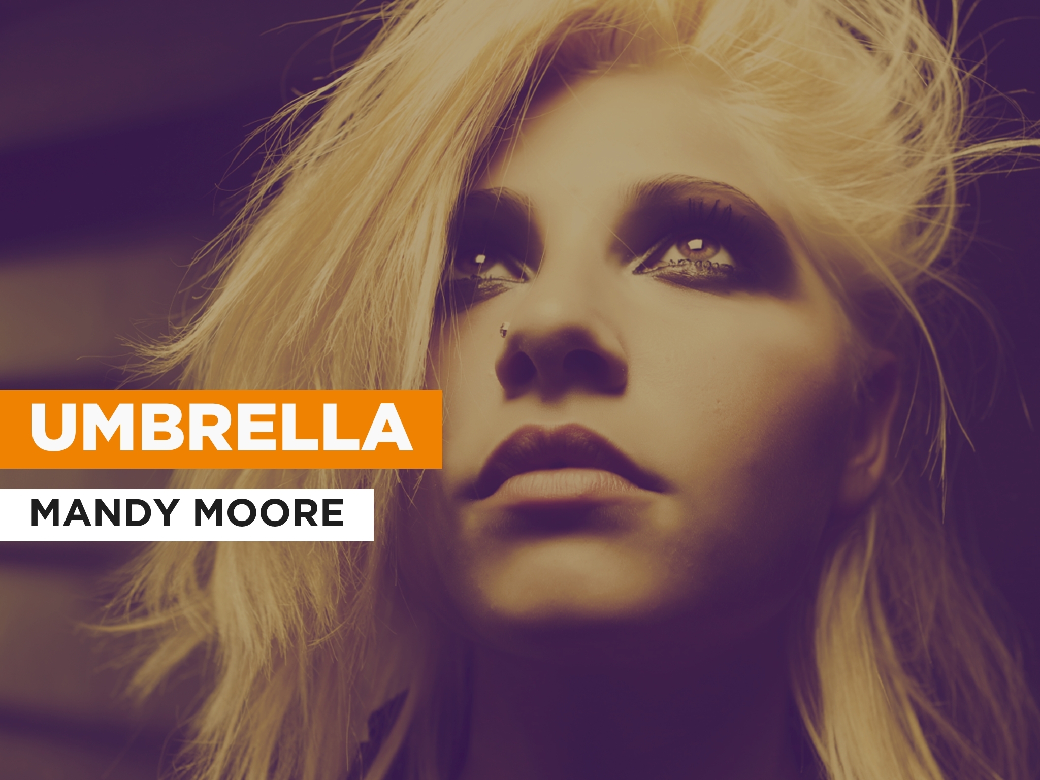 Prime Video Umbrella in the Style of Mandy Moore