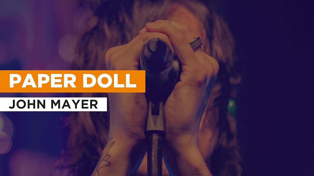 Prime Video Paper Doll in the Style of John Mayer