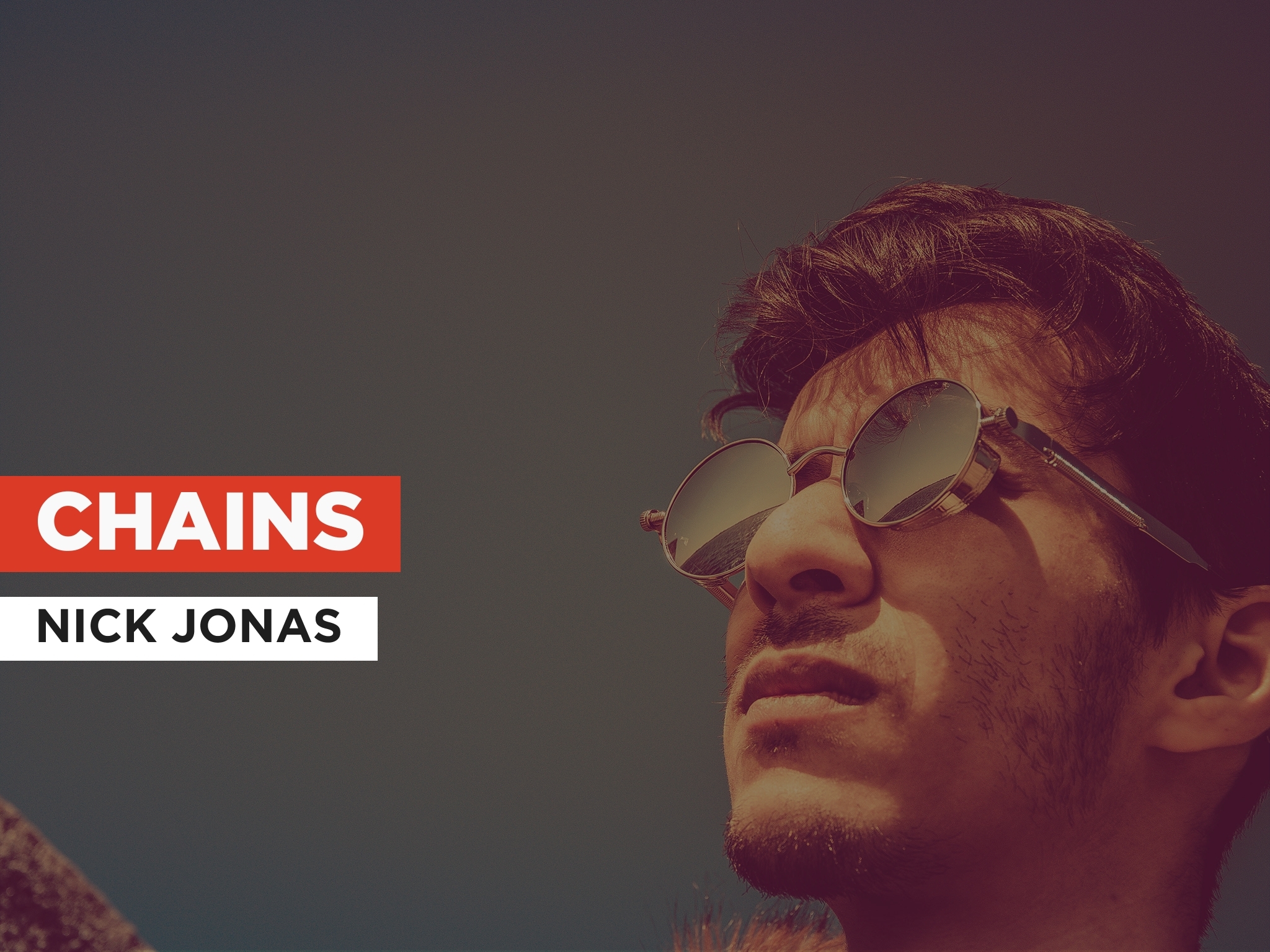 Prime Video Chains in the Style of Nick Jonas