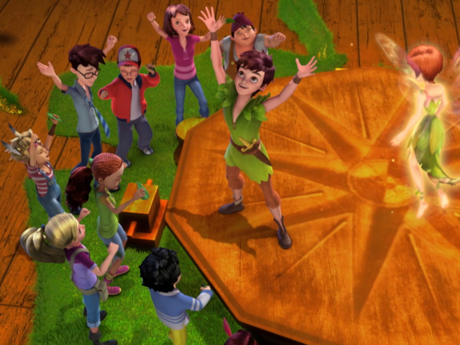 Il Luogo Delle Avventure Di Peter Pan Con Uncino