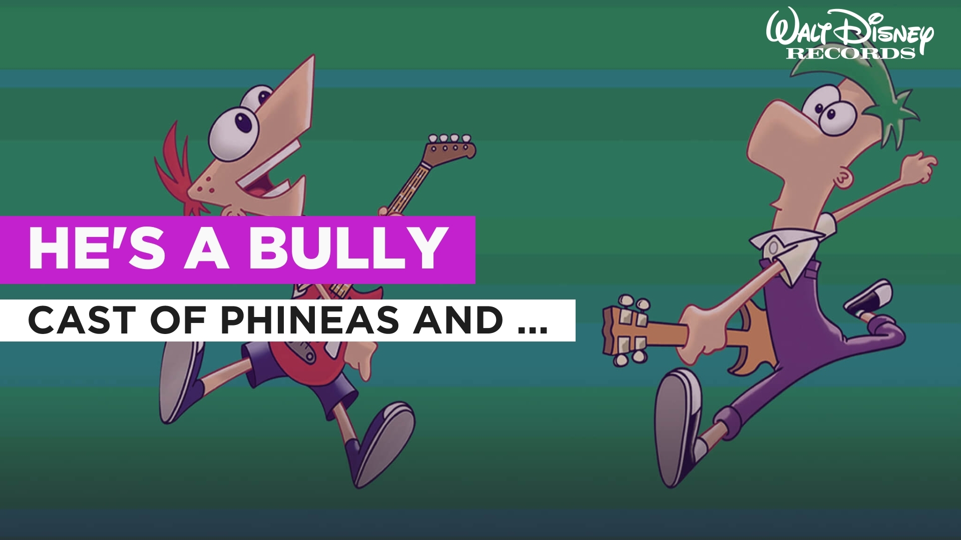 Prime Video He's A Bully in the Style of Cast of Phineas and Ferb