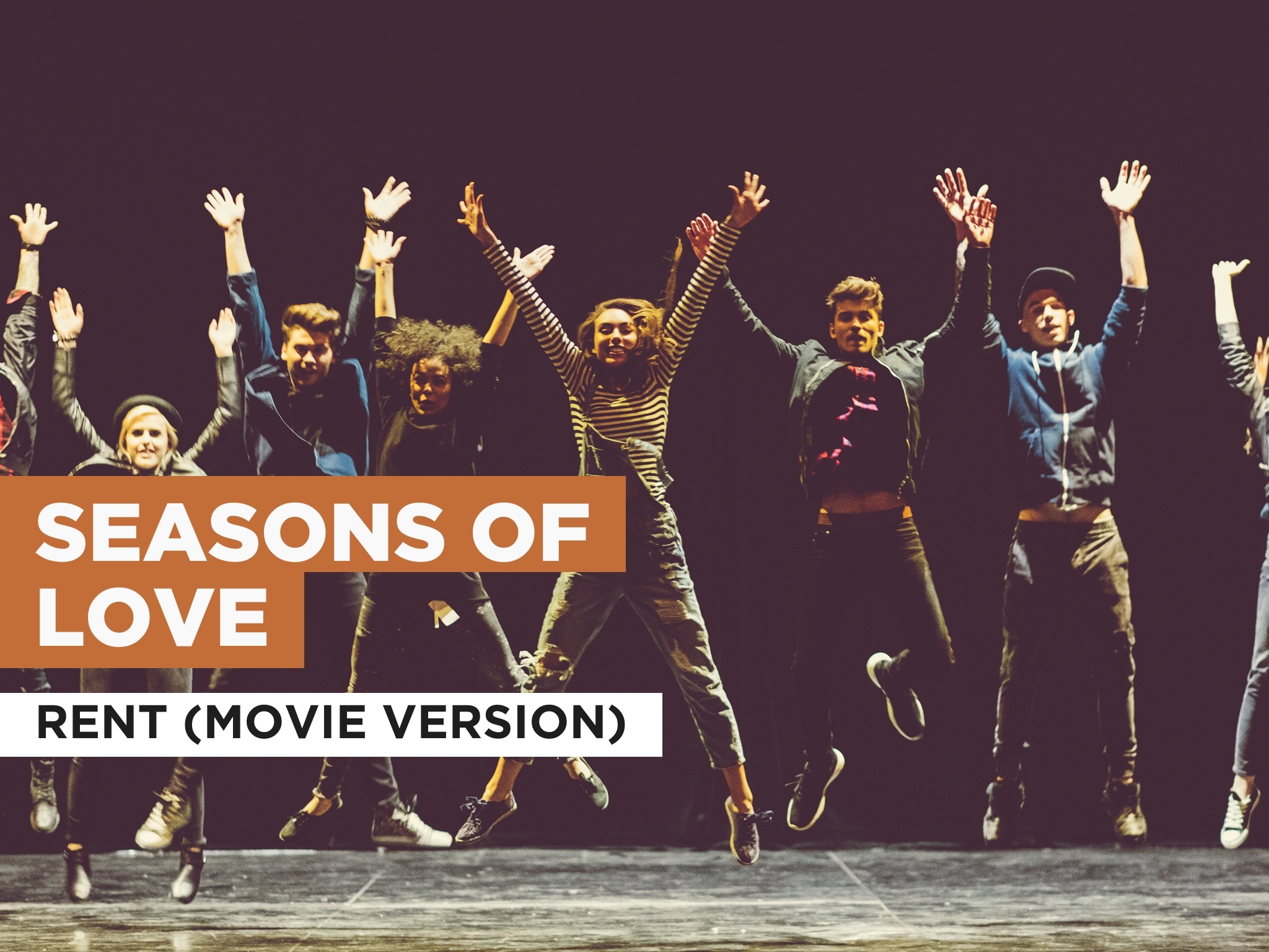 Prime Video Seasons of Love in the Style of Rent (Movie Version)