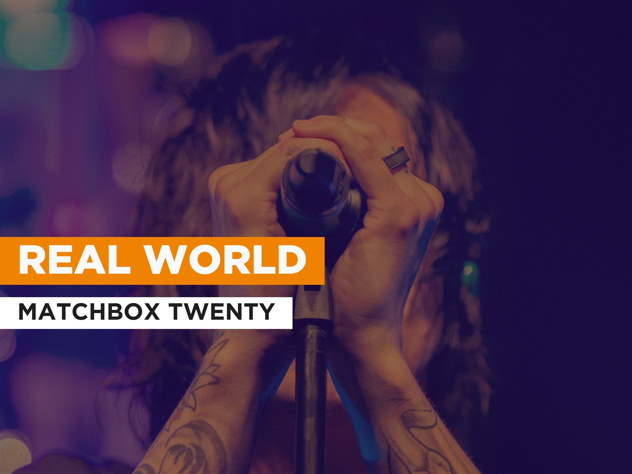 Prime Video Real World in the Style of Matchbox Twenty