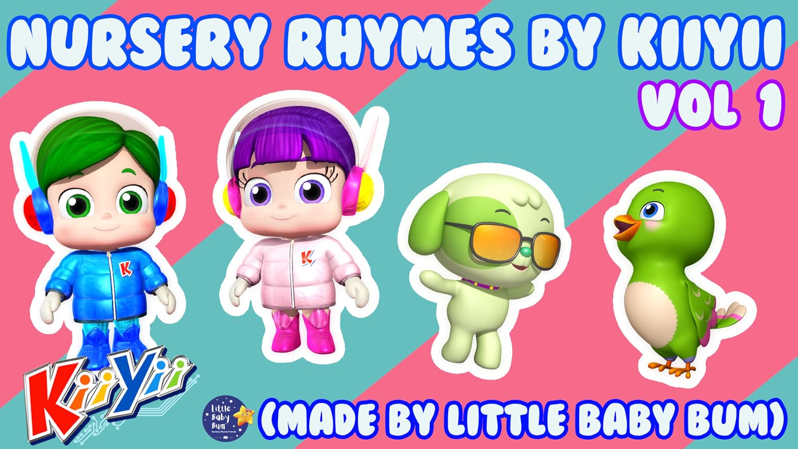 Watch Nursery Rhymes and Kids Songs by KiiYii (Made by Little Baby Bum