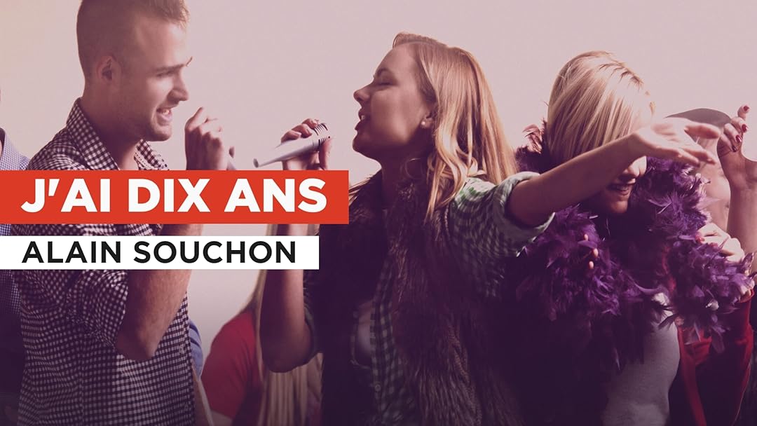 Prime Video J'ai dix ans in the Style of Alain Souchon