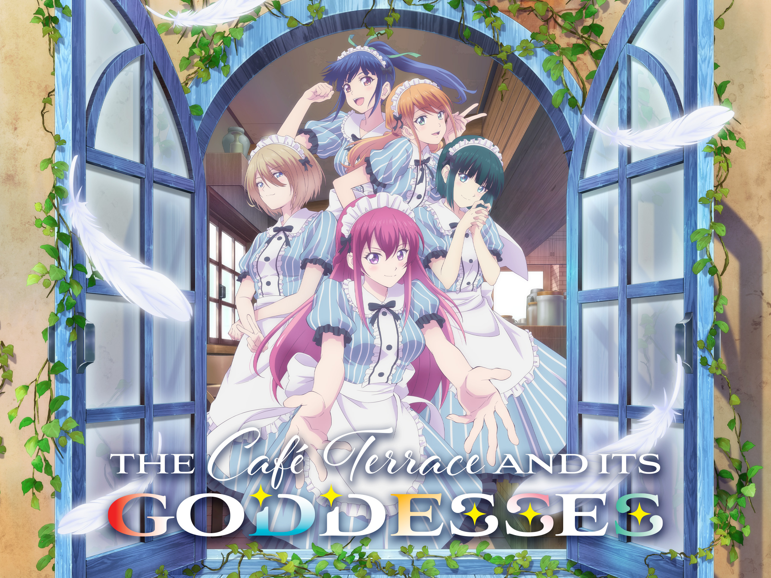 1st & 2nd 'The Café Terrace and Its Goddesses' TV Anime Japanese