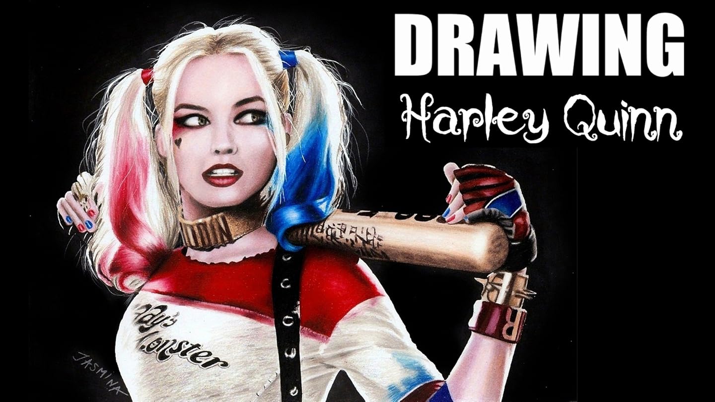 Drawing Harley Quinn Jasmina Susak Movies & TV