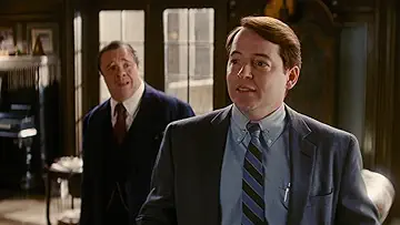Matthew Broderick as Leo Bloom, Nathan Lane as Max Bialystock, and Uma Thurman as Ulla Inga Hansen on the poster for Mel Brook's The Producers (2005).