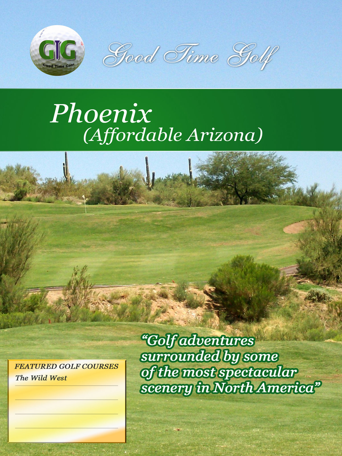 Prime Video Good Time Golf Phoenix Affordable Arizona